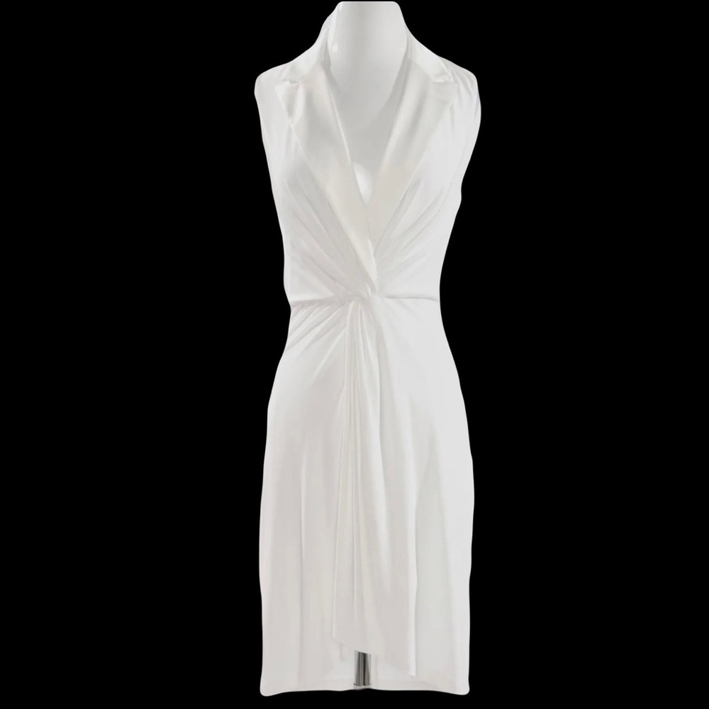 BCBGMAXAZRIA Twist Front Dress